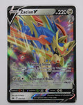 ZACIAN V 095/159 HOLO V RARE CROWN ZENITH POKEMON NM