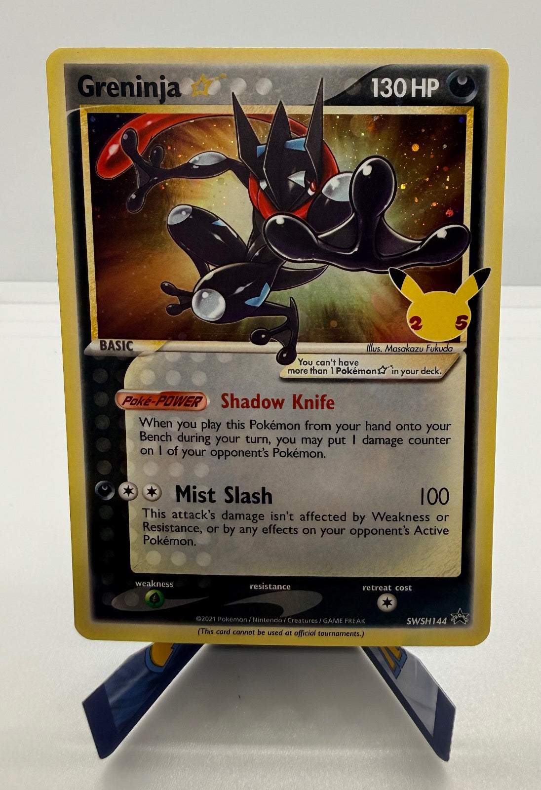 GRENINJA STAR SWSH144 HOLO PROMO SWORD & SHIELD PROMO POKEMON NM