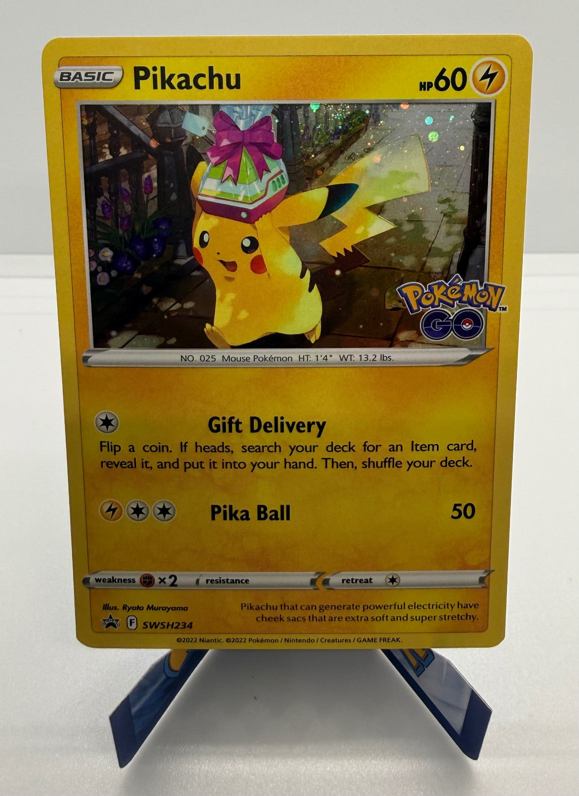PIKACHU SWSH234 HOLO PROMO SWORD & SHIELD PROMO POKEMON NM