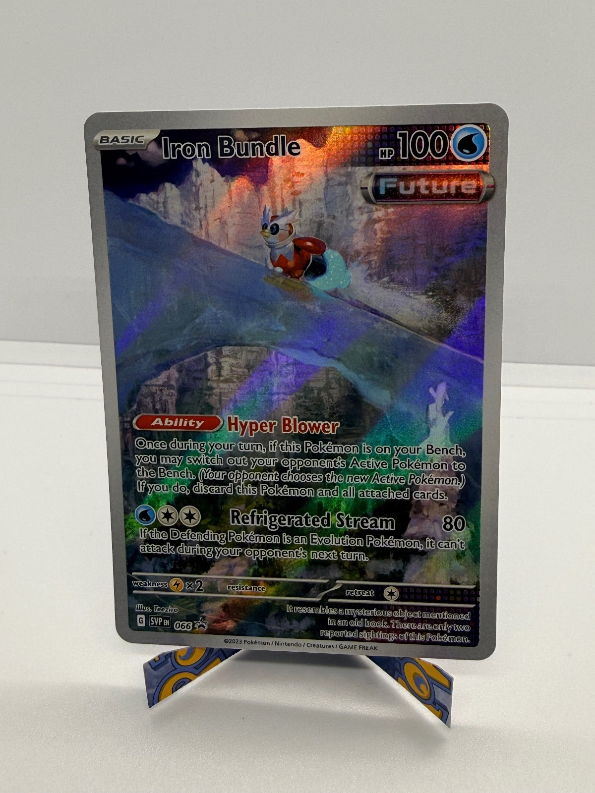 IRON BUNDLE 066 HOLO PROMO SCARLET & VIOLET PROMO POKEMON NM