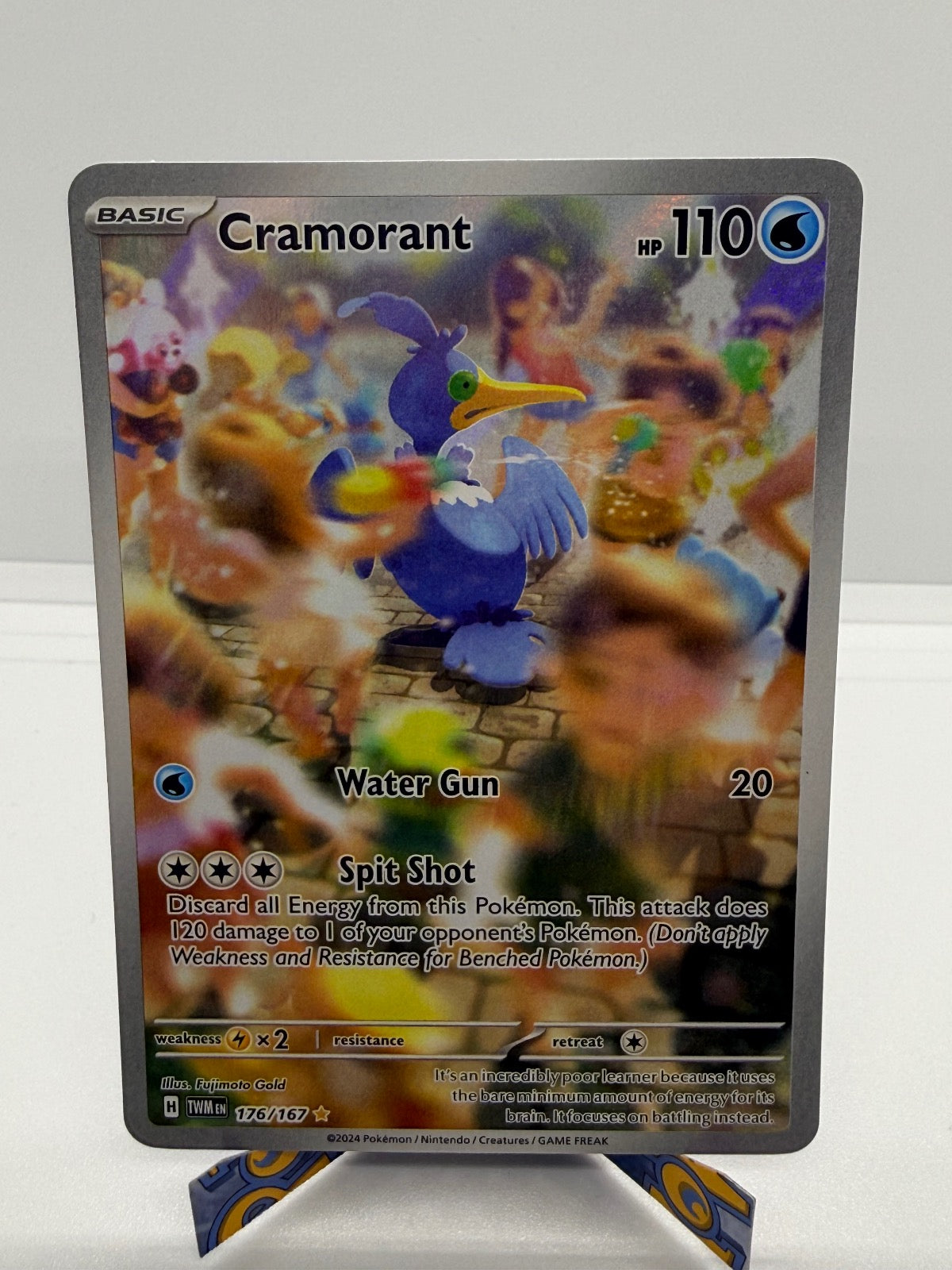 CRAMORANT 176/167 ILLUSTRATION RARE TWILIGHT MASQUERADE POKEMON NM