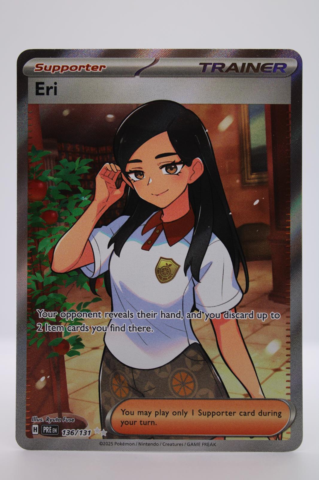 ERI 136/131 HOLO ULTRA RARE PRISMATIC EVOLUTIONS POKEMON NM
