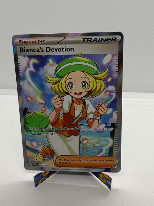 BIANCA'S DEVOTION 197/162 ULTRA RARE TEMPORAL FORCES POKEMON NM