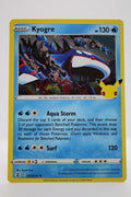 KYOGRE 003/025 RARE CELEBRATIONS POKEMON NM