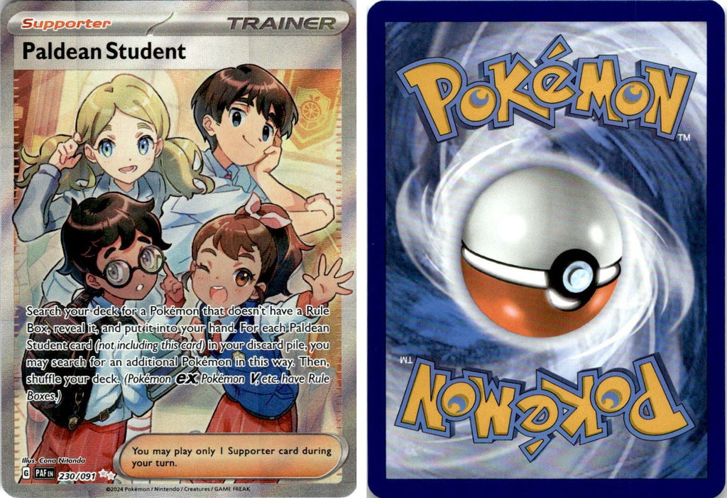 Front + Back scan
