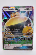 SNORLAX GX - SM05 HOLO PROMO SUN & MOON PROMO POKEMON NM