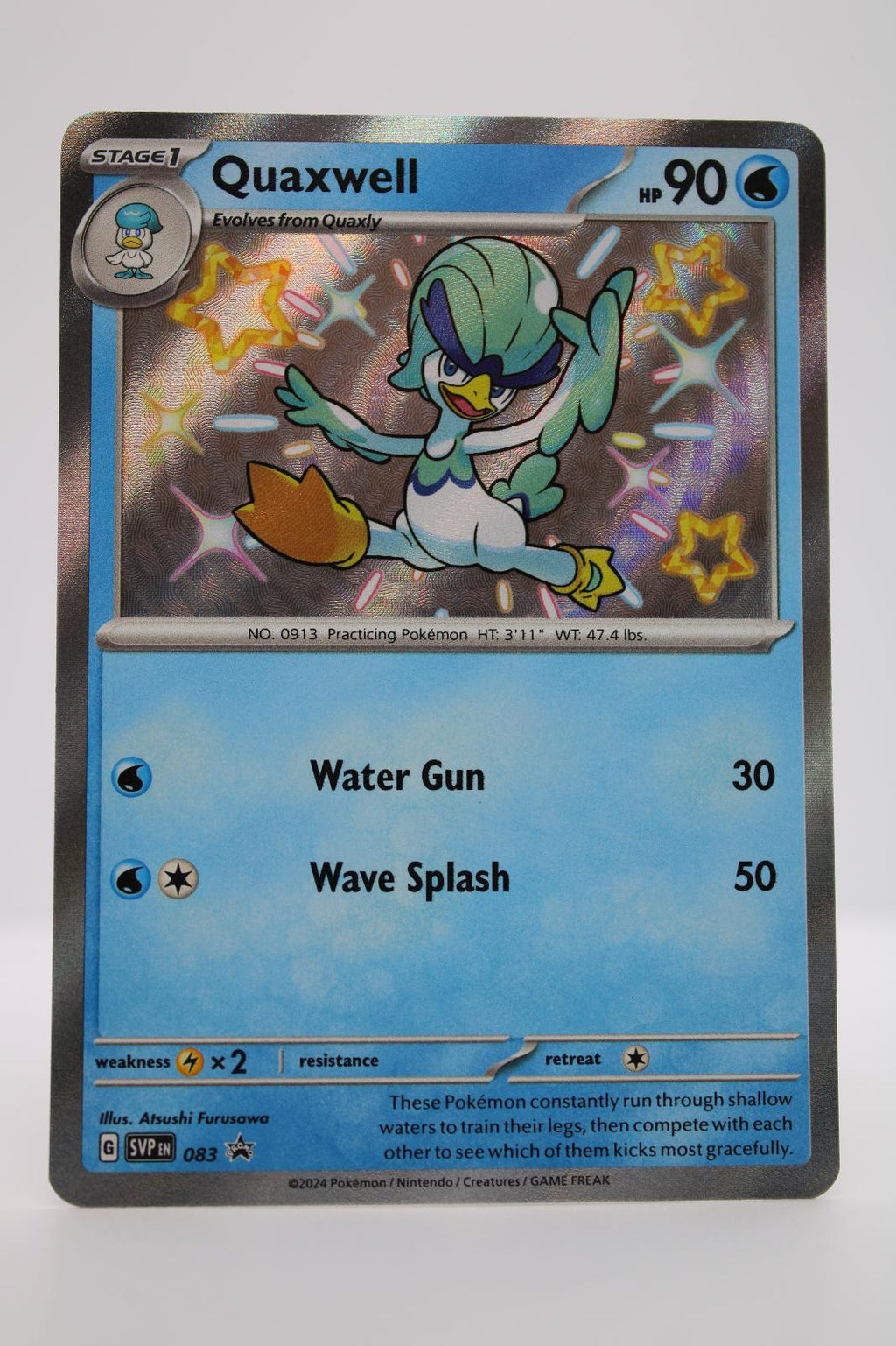 QUAXWELL 083 HOLO PROMO SCARLET & VIOLET PROMO POKEMON NM