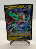 RAYQUAZA V 100/159 HOLO V RARE CROWN ZENITH POKEMON NM