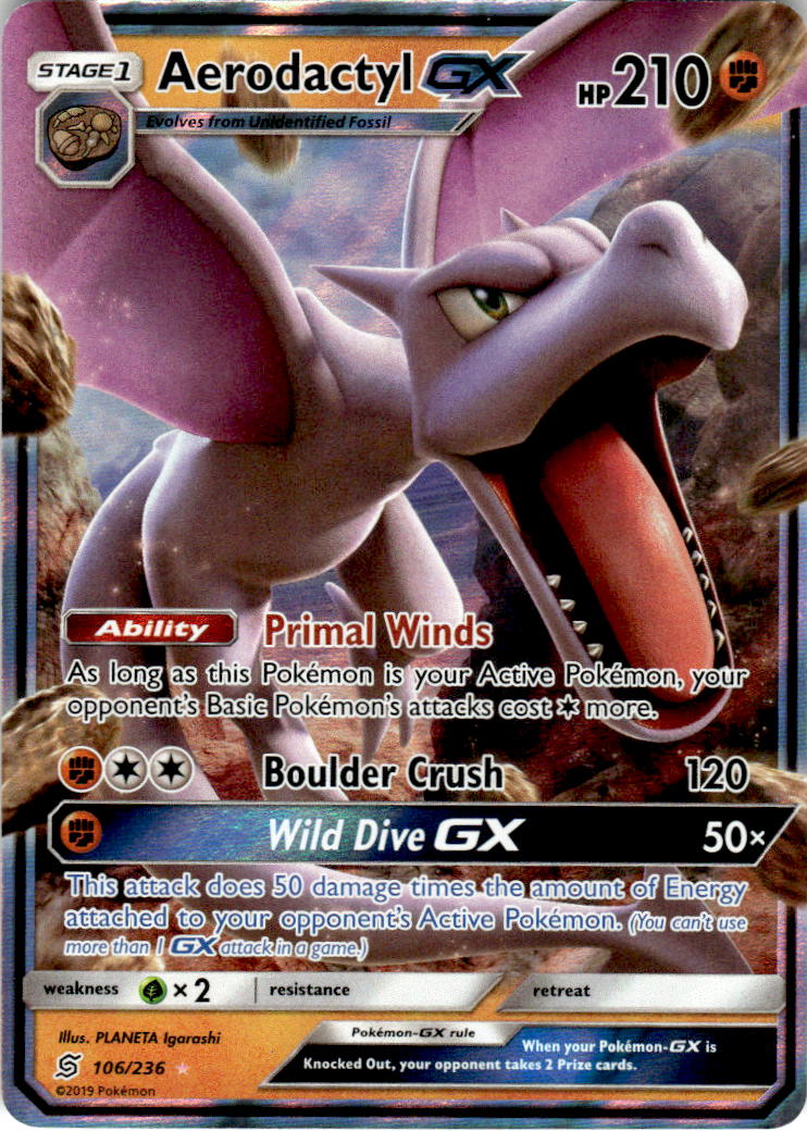 Aerodactyl GX